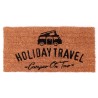 Paillasson Holiday Travel en coco 50 x 25 cm