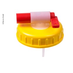 Bouchon à vis DIN 96 avec robinet de vidange