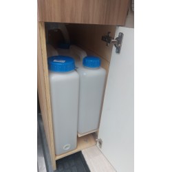 Jerrican 20 Litres - Extra plat spécial gain de place - Bidon Carysan
