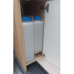 Jerrican 20 Litres - Extra plat spécial gain de place - Bidon Carysan