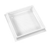 Receveur de douche 600 x 600 x 102 mm - Non découpable - En ABS - Blanc