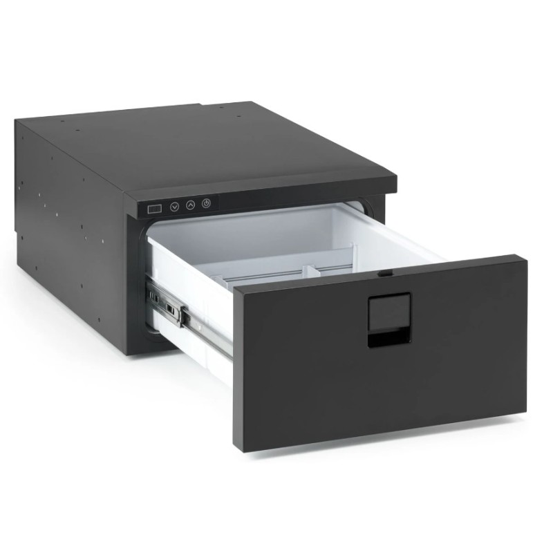 Réfrigérateur à tiroirs à compresseur, 30 l, noir - INDEL B