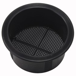 Aérateur de toit champignon, couleur noire