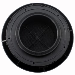 Aérateur de toit champignon, couleur noire