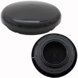 Aérateur de toit champignon, couleur noire