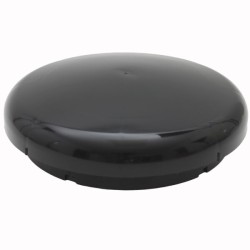 Aérateur de toit champignon, couleur noire