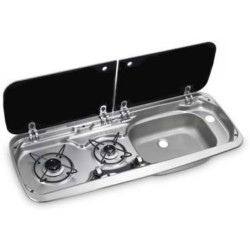 Combiné évier/gaz encastrable MO9222R DOMETIC