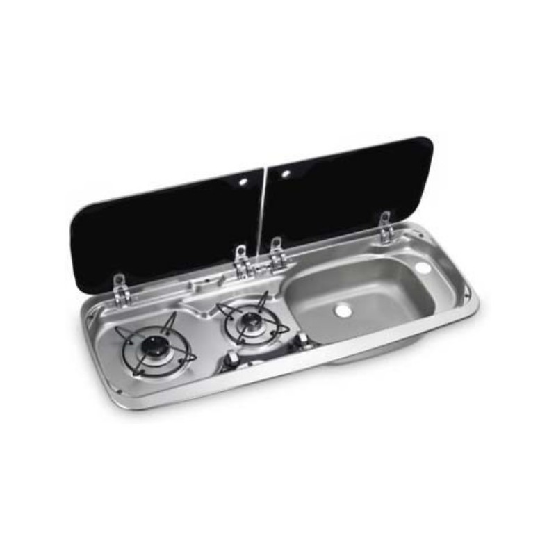 Combiné évier/gaz encastrable MO9222R DOMETIC