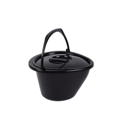 Toilettes de camping 49,5 x 41 x 38 cm avec seau amovible - wc