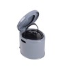 Toilettes de camping 49,5 x 41 x 38 cm avec seau amovible - wc