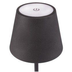 Lampe de table Glint avec variateur - Noir