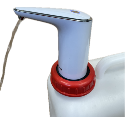 Pack eau 19 litres mobile - Rechargeable USB - Robinet Blanc