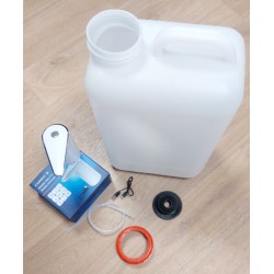 Pack eau 19 litres mobile - Rechargeable USB - Robinet Blanc