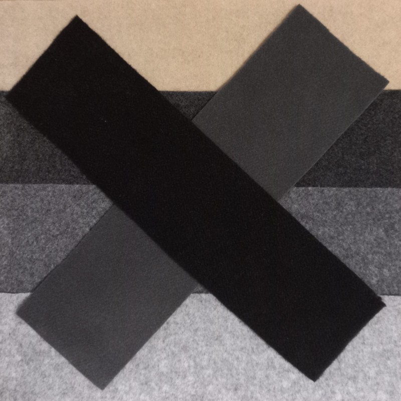 Feutrine Stretch Noir Ep : 4,6mm - Habillage intérieur Vans et Fourgons aménagés