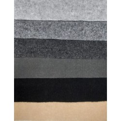 Feutrine Stretch Anthracite Ep : 4,6mm - Habillage intérieur Vans et Fourgons aménagés