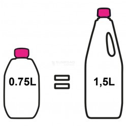 Additif sanitaire anti calcaire concentré WC chimique Aqua rinse plus 750ml THETFORD