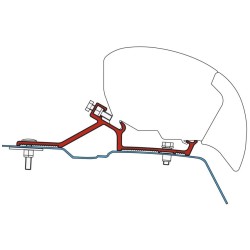 Kit adaptateur Master H2/Movano H2/NV400 H2 après 2010 - FIAMMA