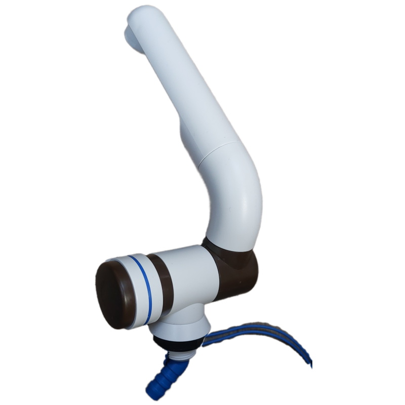 Robinet blanc eau Froide à contacteur - BARWIG