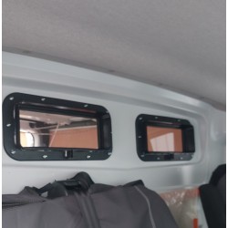 Trappe hublot cloison de séparation 400 x 200 mm