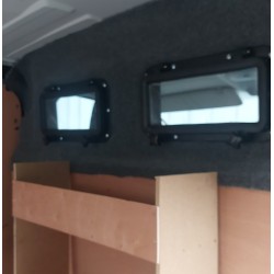 Trappe hublot cloison de séparation 400 x 200 mm