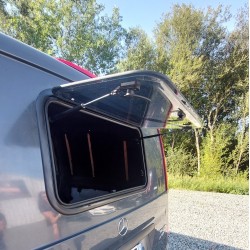 Baie projetable 700 x 400 mm avec Store et Moustiquaire - C Swing