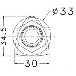 Event en plastique D.16mm - OSCULATI