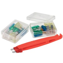 Boîte 21 fusibles + pince -...