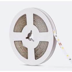 Ruban LED 12V SMD 60 LED/m 5m 5W/m 400lm/m Largeur 8mm Coupe 5cm IP20