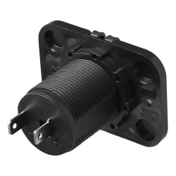 Prise Allume cigare 12 Volts à encastrer avec plaque de fixation