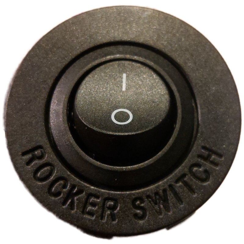 Interrupteur à bascule (ON/OFF) à encastrer 12 Volts