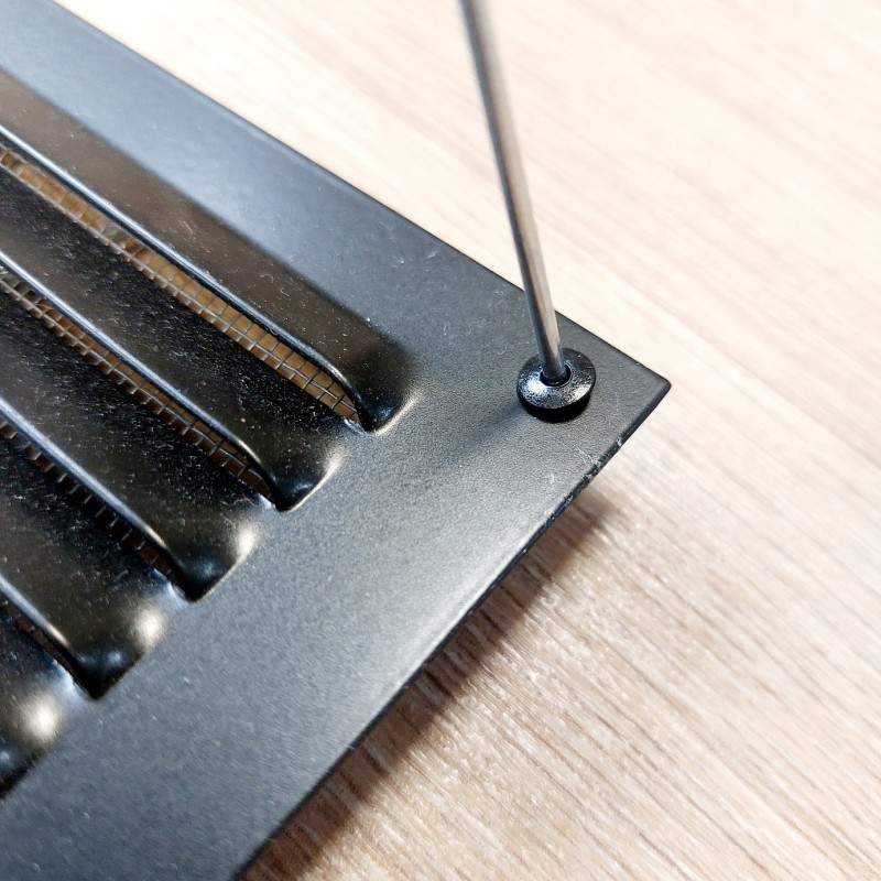 16 Rivets diamètre 3,2 mm Longueur 8 mm - Couleur Noir