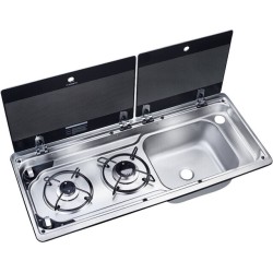 Combiné évier / gaz encastrable MO 9722 R DOMETIC