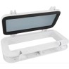 Trappe hublot cloison de séparation 400 x 200 mm - BLANC