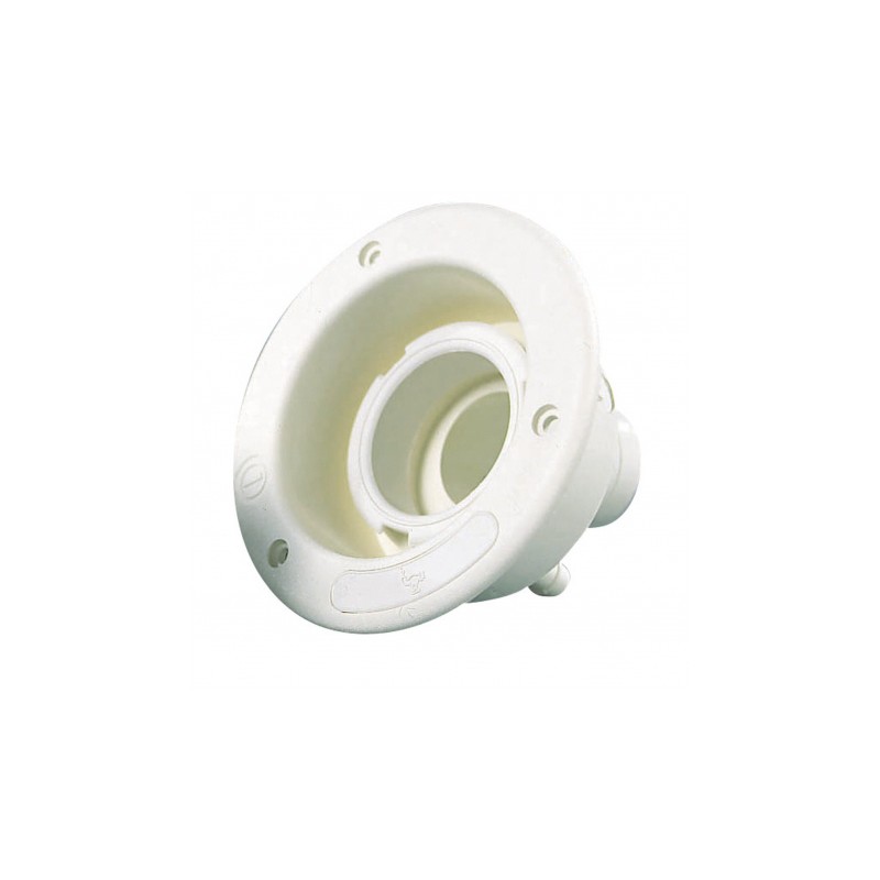 Goulotte de remplissage de couleur blanche - Sortie D. 40mm
