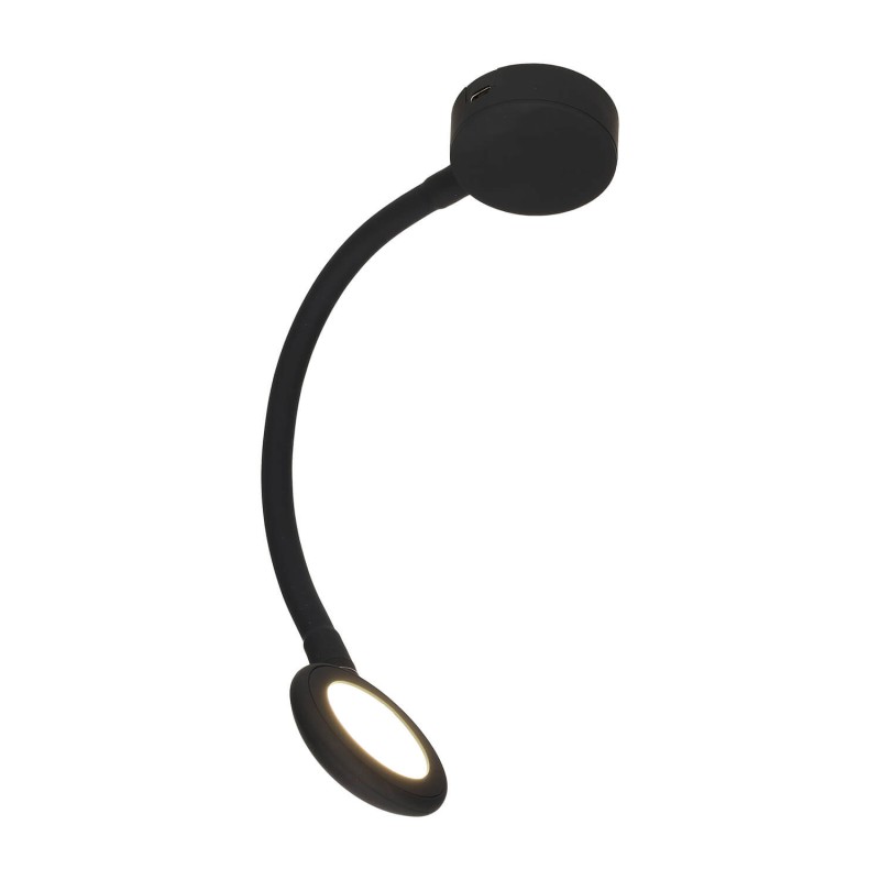 Spot led flexible orientable avec USB-C - ON/OFF tactile - Dimmable - HABA