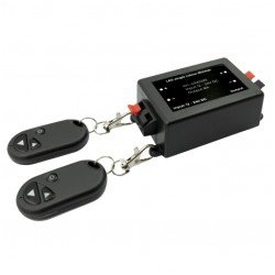 Kit Interrupteur variateur pour éclairage LED avec deux télécommandes - HABA