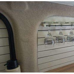 Feutrine Stretch beige Ep : 4,6mm - Habillage intérieur Vans et Fourgons aménagés