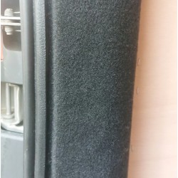 Feutrine Stretch Noir Ep : 4,6mm - Habillage intérieur Vans et Fourgons aménagés