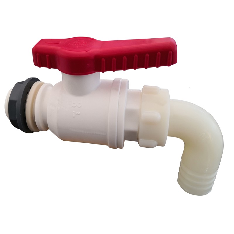 Vanne de vidange 1/4 de tour - Reimo