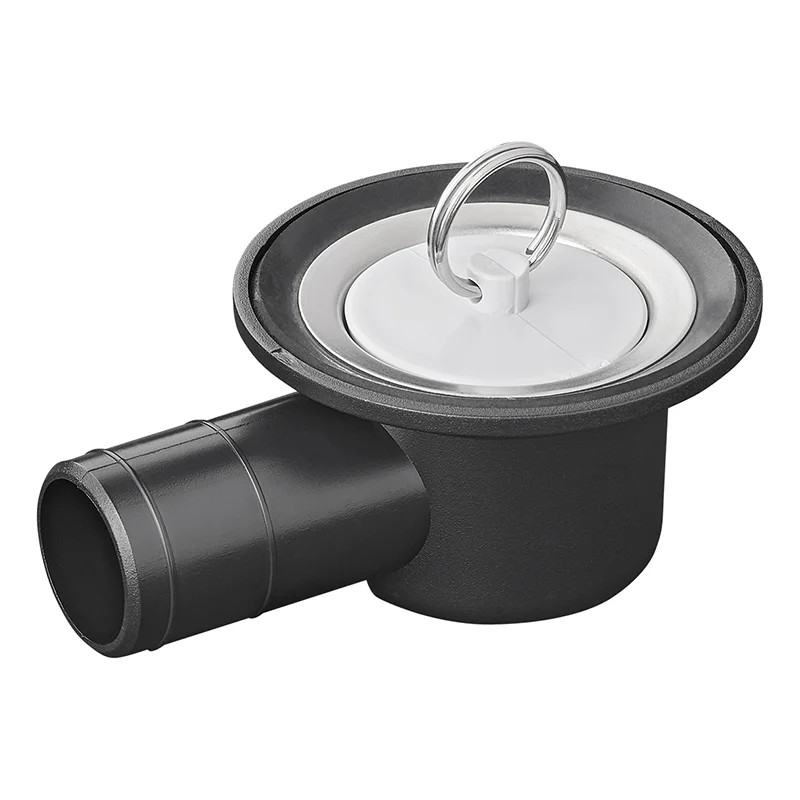 Bonde pour trou évacuation D.33 mm - Sortie D.25 mm