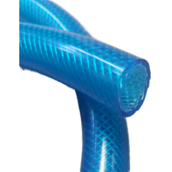 Tuyau souple pvc D.12 mm qualité alimentaire - Couleur bleu