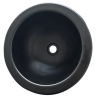 Evier lavabo rond noir mat D.29 cm plastique - COMET