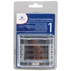 Boîte porte 6 fusibles modulaire  - Osculati