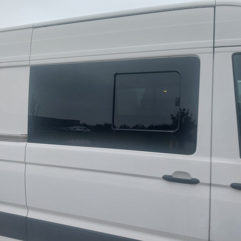 Baie coulissante Crafter Avant droite après 2017 - CARBEST