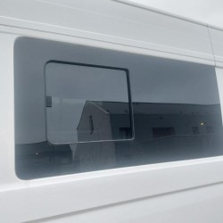 Baie coulissante Crafter Avant gauche après 2017 - CARBEST