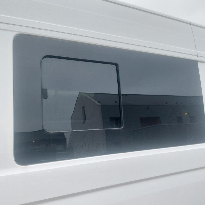 Baie coulissante Crafter Avant gauche après 2017 - CARBEST