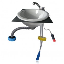 Kit évier robinet pompe 12 Volt complet pour Van et Fourgon - COMET