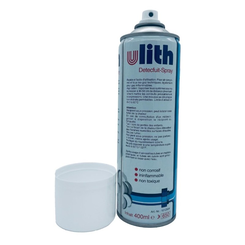 Détection fuites GAZ  - Bombe 400 ml