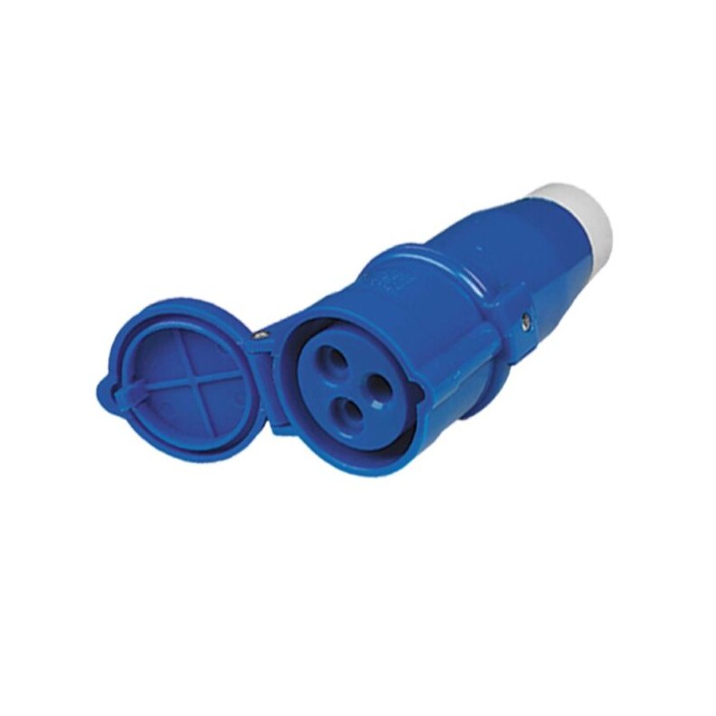 Prise femelle P17 - 2 pôles + Terre / HABA