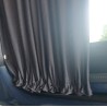 Renault Trafic II 2001/2014 - Rideaux intérieurs occultants noirs - Coté droite vitrage après la porte passager